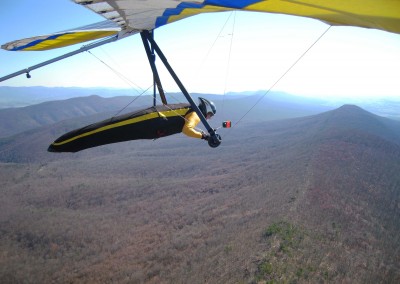 Headed south along the Short Mt Ridge