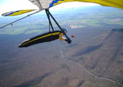 Clinging to lift downwind of the south end of Short