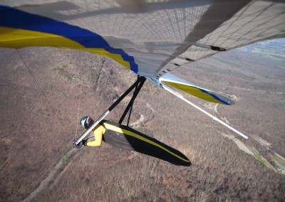 Climbing over the south end of the NM gap