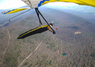 Climbing over Big Mt.