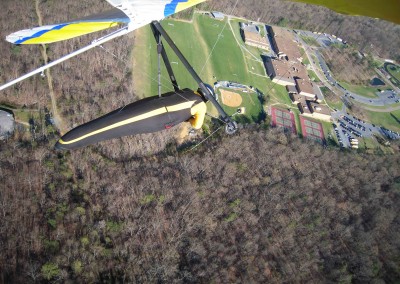 Unzipping over Spotswood High School