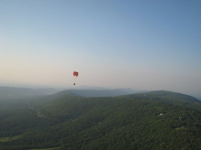 Co-altitude with the second PG pilot.