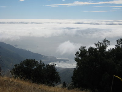 Big Sur coast from launch