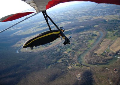 Heading out to land