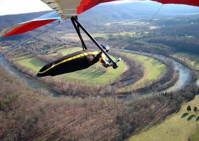 Selecting an LZ with good exposure to the westerly air flow