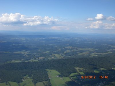 Looking NW towards Bills Hill.