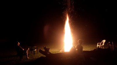 Fun around the bonfire