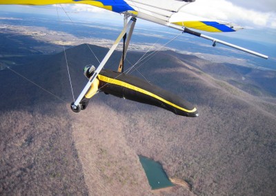 Over the Strasburg Reservoir