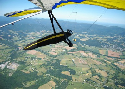 Over the Shenandoah Valley and headed for the rt 33 Blue Ridge pass