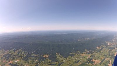 Approaching the upwind ridges