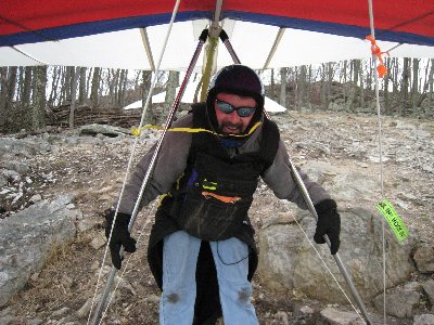 Smiling and ready to fly! Cool shades too!