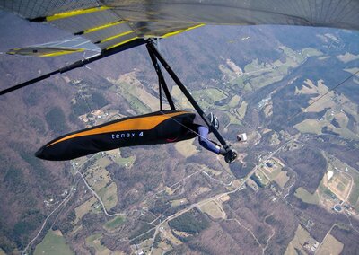 Climbing over Fort Valley Rd