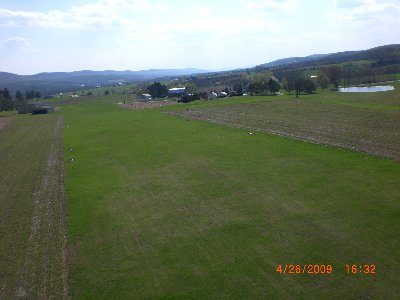 On final for the windsock.