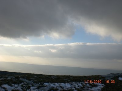 Wave cloud out in the valley.