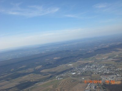 Looking NNW at Little Scrub Ridge and Scrub Ridge.