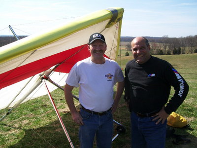 Bill Shelton &amp; Jimmie Zell at Taylor Farm, March 20, 2010