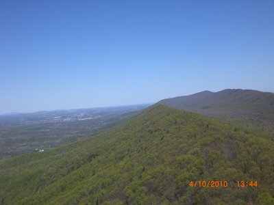 Heading up the ridge.