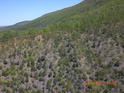 The SW facing finger next to Southfork.