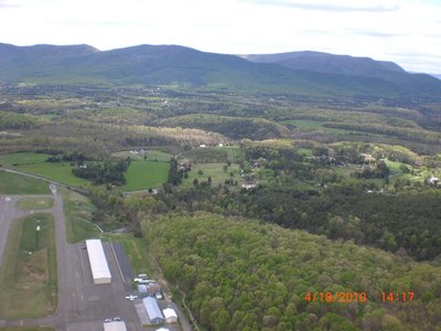 Staging on the north side of Runway 27.