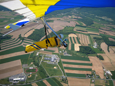 Climbing over Buchanan HS