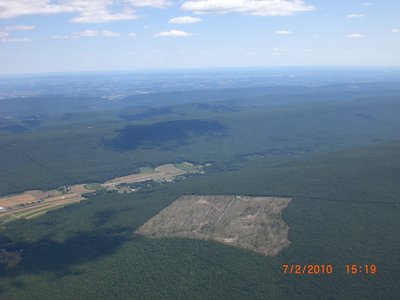 VOR on top of Peters Mountain.