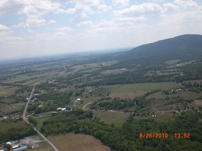 Looking south along Rt. 75.