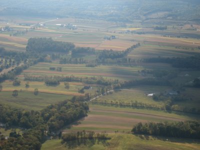 A picturesque pastoral panorama...