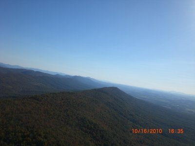 Looking SW towards Harrisonburg.