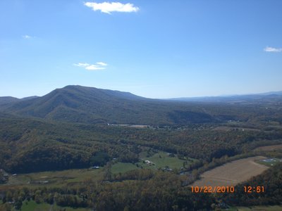 A view of Short Mountain.